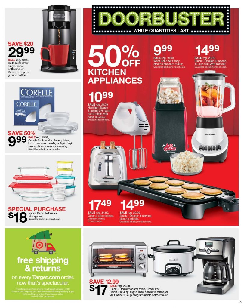 Target Black Friday 2016 Ad - Page 1