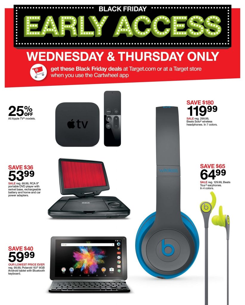 Target Black Friday 2016 Ad - Page 1