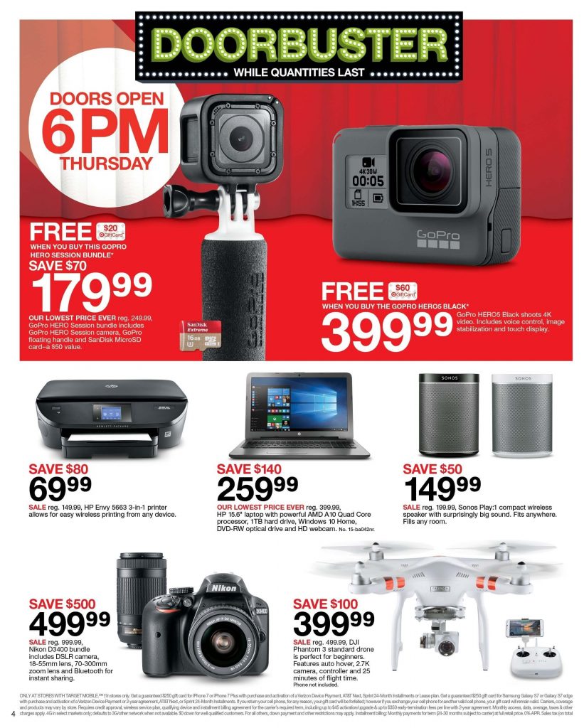 Target Black Friday 2016 Ad - Page 1